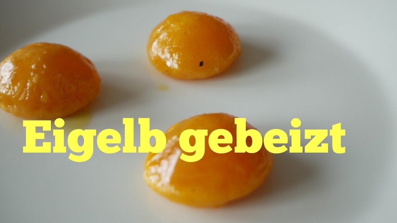 Gebeiztes Eigelb