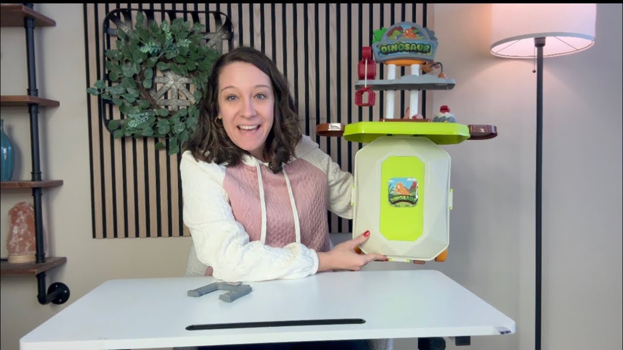 Легкая и симпатичная игрушка-динозавр 🦕 для детской игровой станции