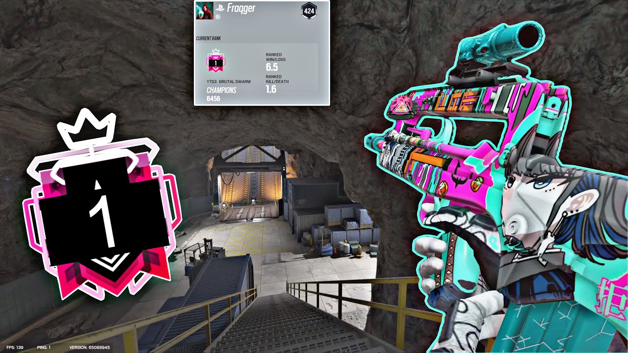 THE #1 MOST AGGRESSIVE CONTROLLER CHAMPION Operation DEEP FREEZE Rainbow Six Siege PS5/XBOX