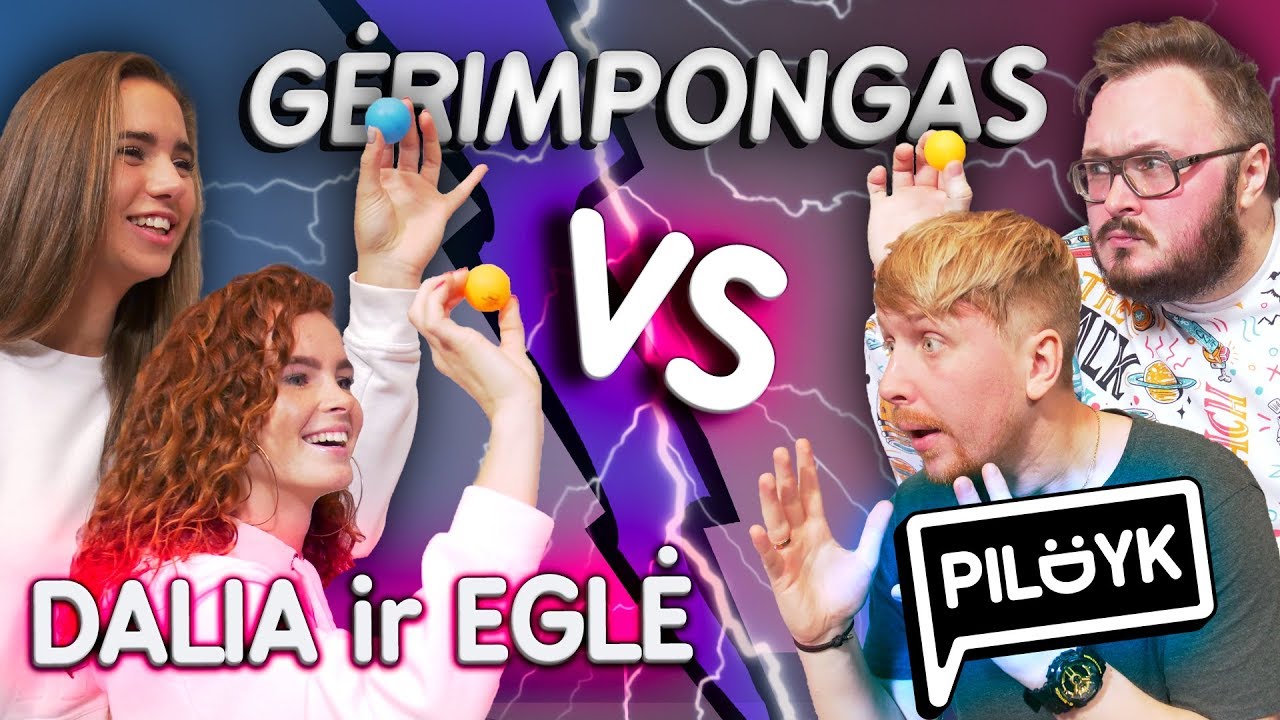 GĖRIMPONGAS SU DALIA IR EGLE | Lauritta, STIMOMEDIA, Talžūnas, Vėjas | Pildyk ofisas