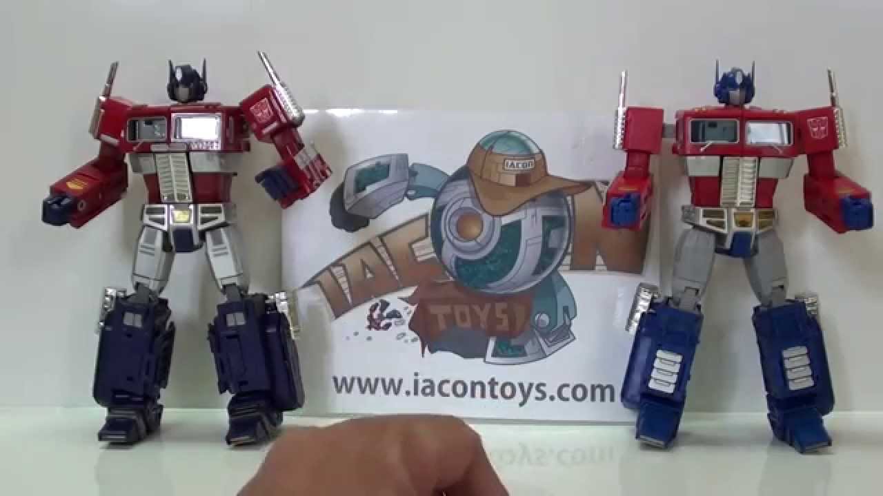 2 Review comparativa Transformers Masterpiece Mp10 Optimus prime original y Ko por javitron Español