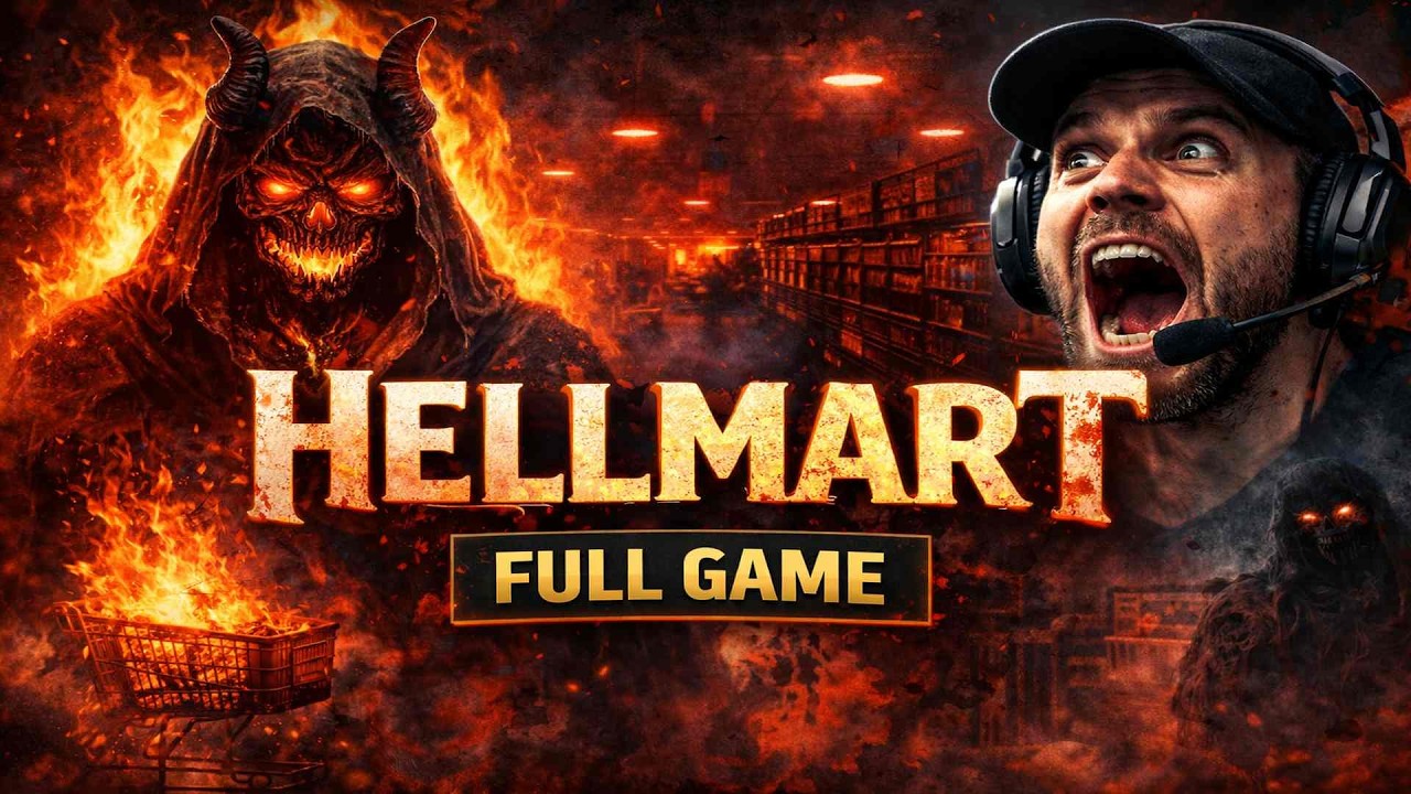 Dieser SUPERMARKT wil mich TÖTEN! | HELLMART [FULL-GAME]
