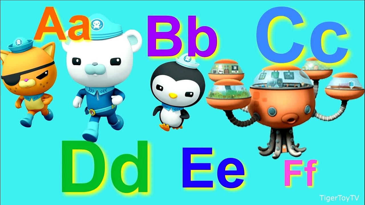 OCTONAUTS ABC ALPHABET PHONICS SONG! [Tiger Toy TV]