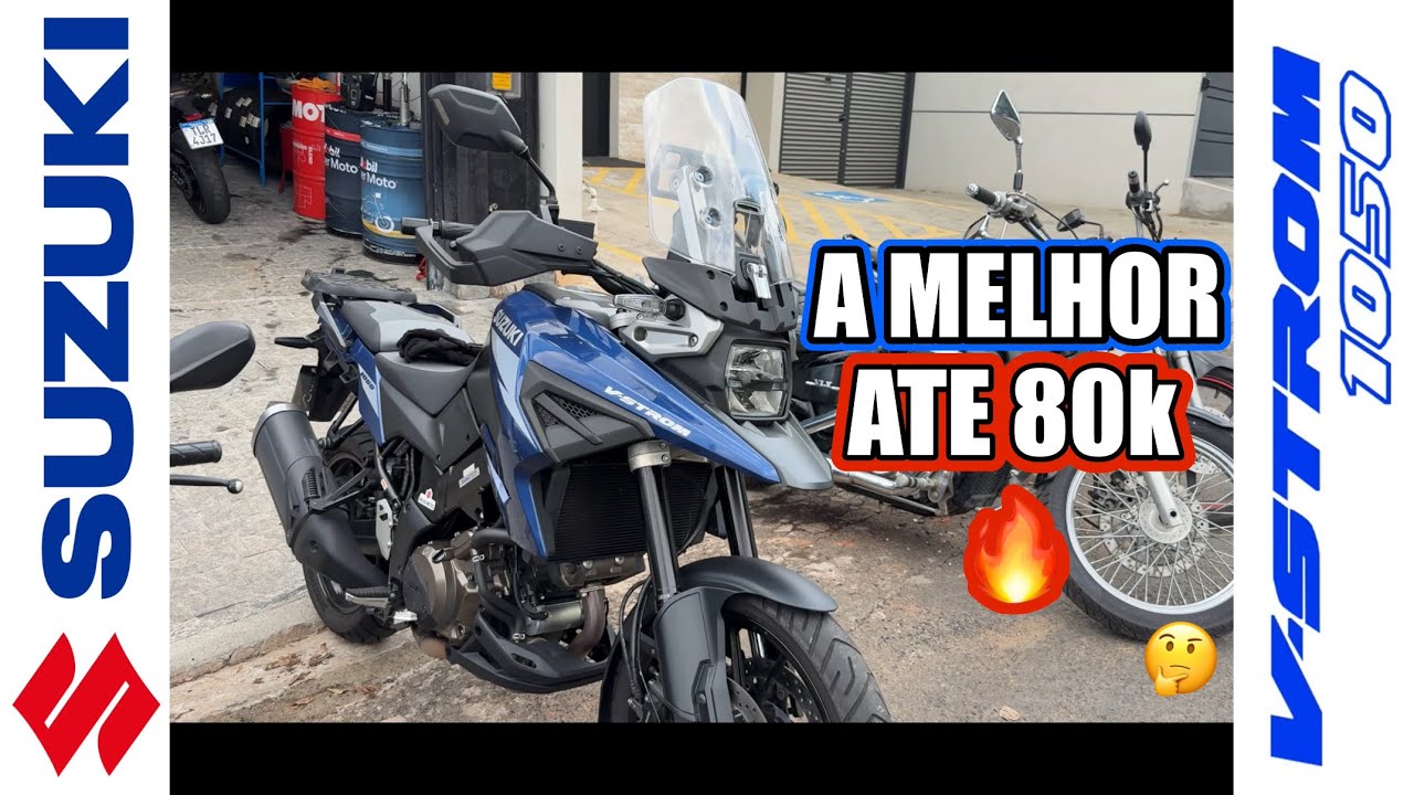 TESTE SUZUKI V-STROM 1050💪seria a melhor da categoria?🤔