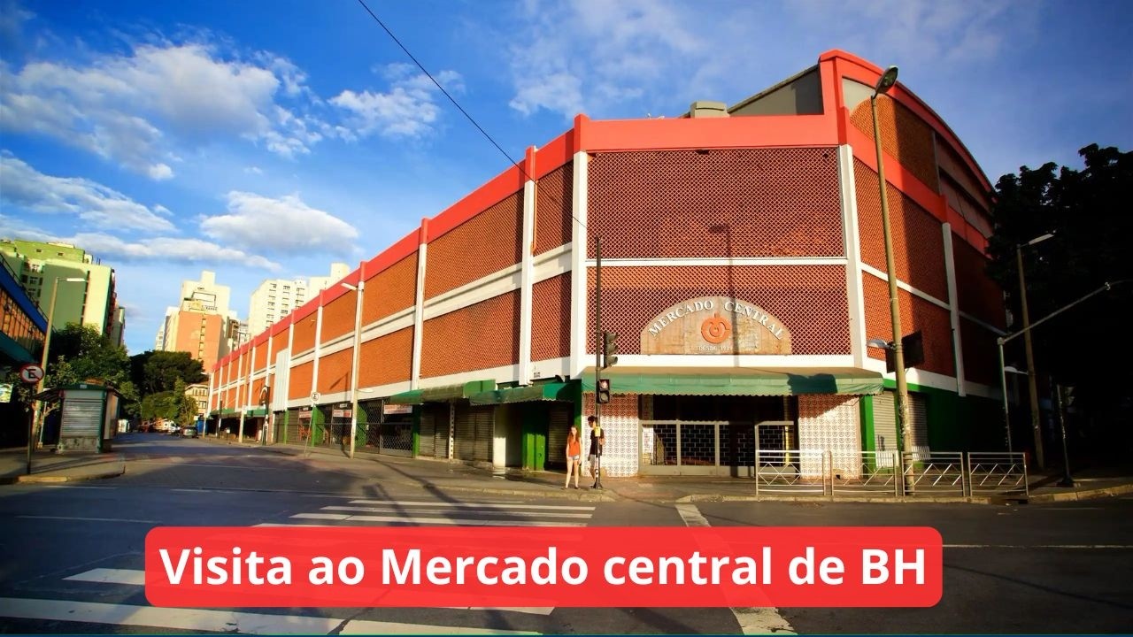 Visita de Antonio Helvecio Mateus ao mercado central de BH