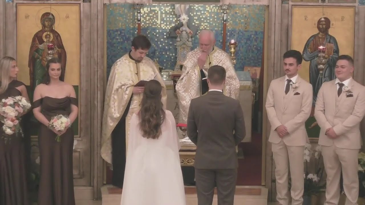 Sacrament of Marriage for Alexis Papanastasiou and Roman Antipov • November 22, 2025