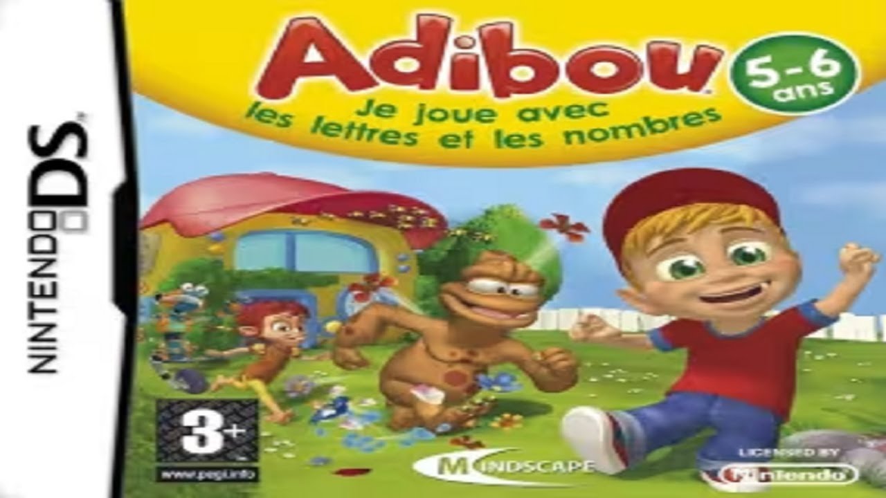 Adibou: Je Joue Avec les Lettres et Les Nombres Longplay [NDS] [No-Com]