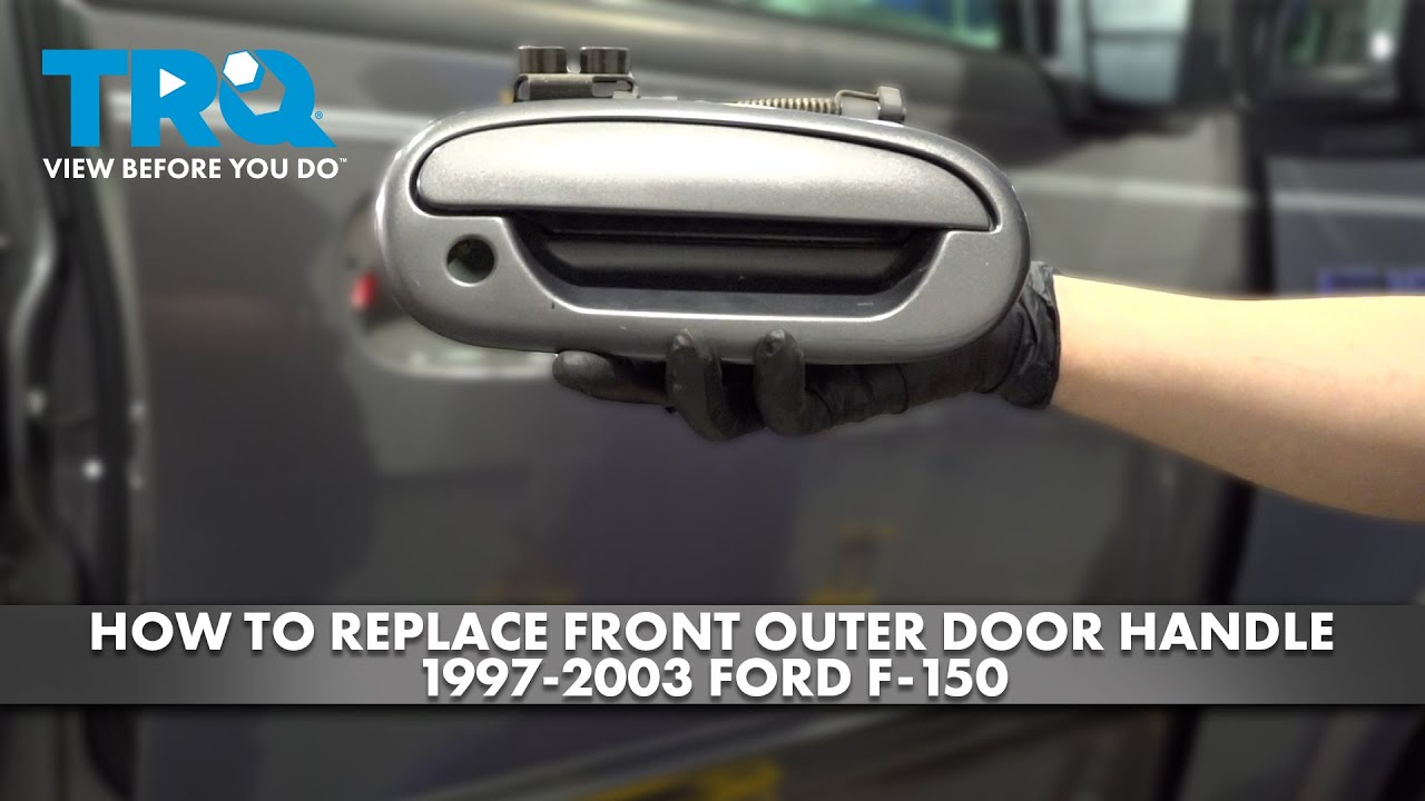 Как заменить переднюю наружную ручку двери Ford F-150 1997-2003 годов