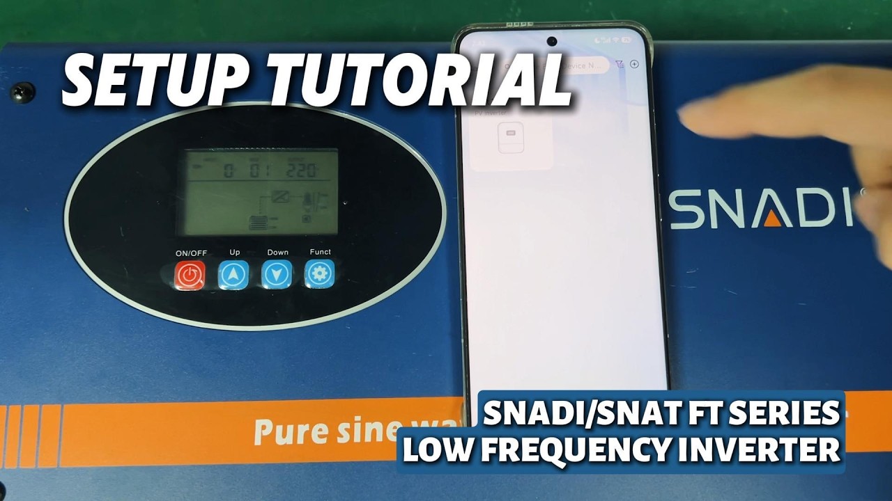How to Install FT Series Inverter WiFi Module & App Setup Guide