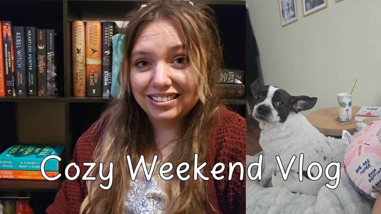 Rearranging My Bookshelf & Cozy Weekend At Home
