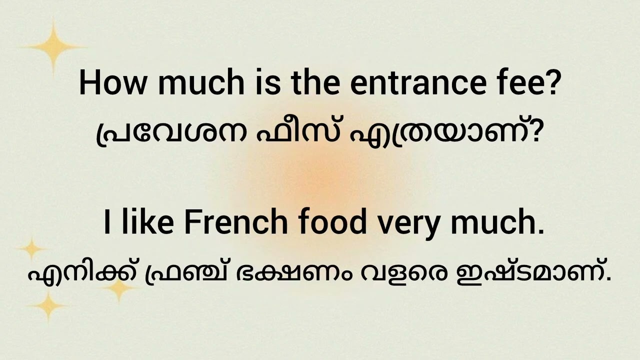 Daily use spoken english sentences with malayalam. 📝 #learnspokenenglishinmalayalam #spokenenglish