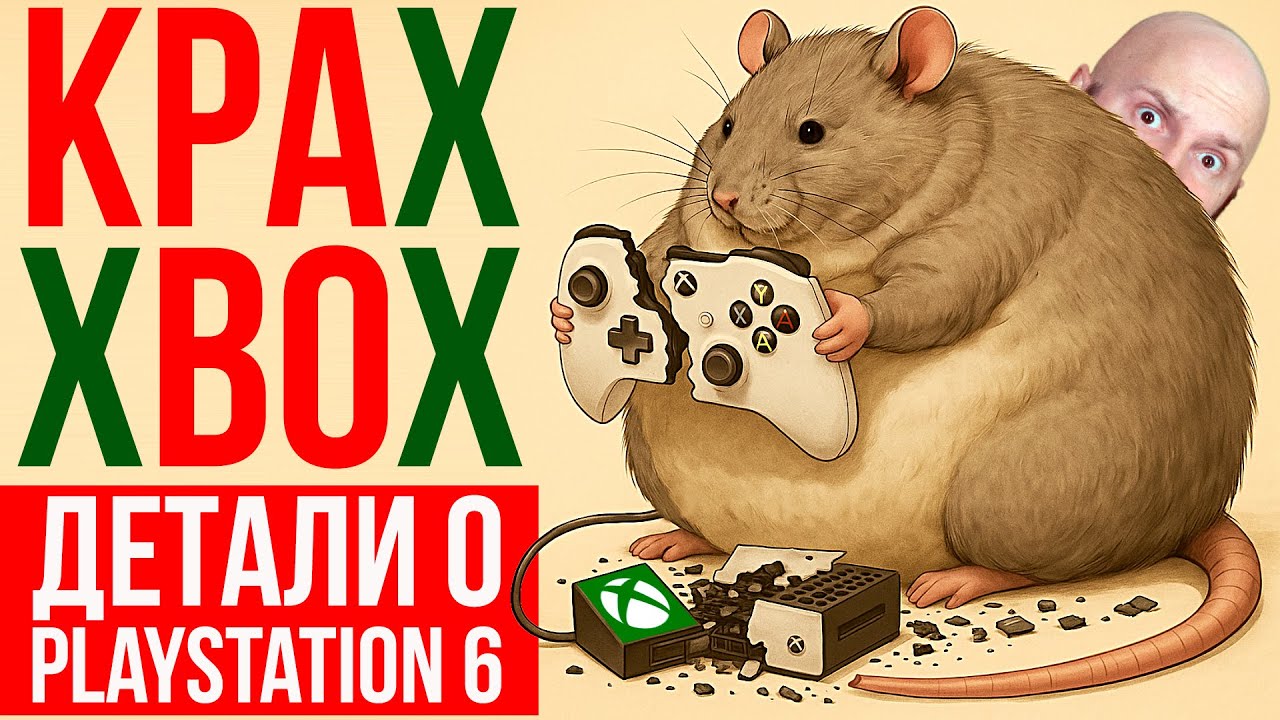 Закат Xbox. Что случилось с Microsoft? Playstation 6 - подробности. Пояснение за маленькость