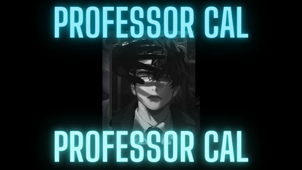 Professor Cal  saejinASMR 8d — i’m a jealous boy