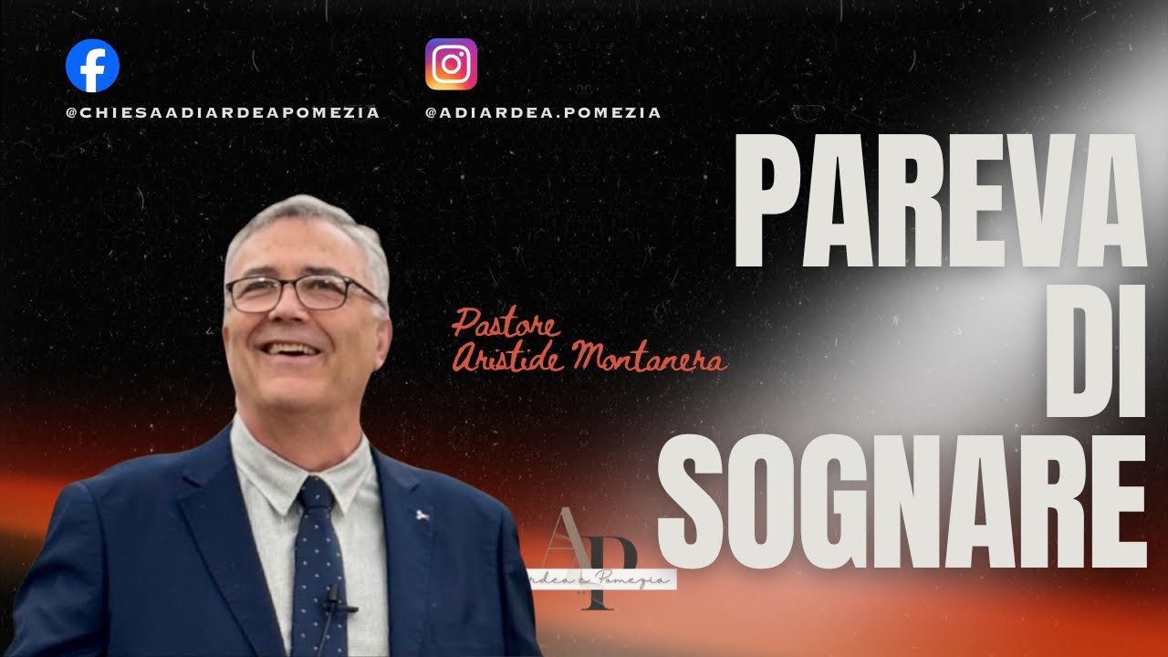 Pareva di sognare | Pastore Aristide Montanera 