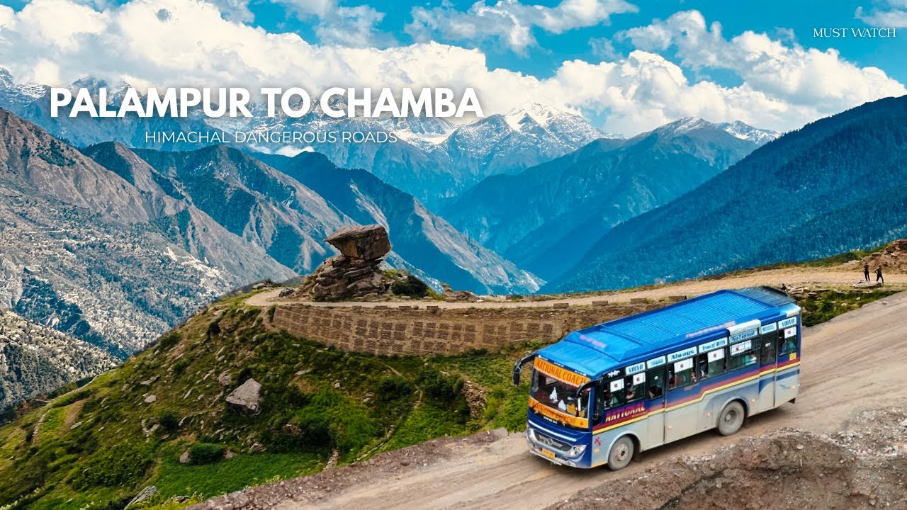 ￼￼ क्या हुआ था उस दिन चम्बा मणिमहेश यात्रा में! | PALAMPUR TO CHAMBA New National Bus |Tejas Diaries