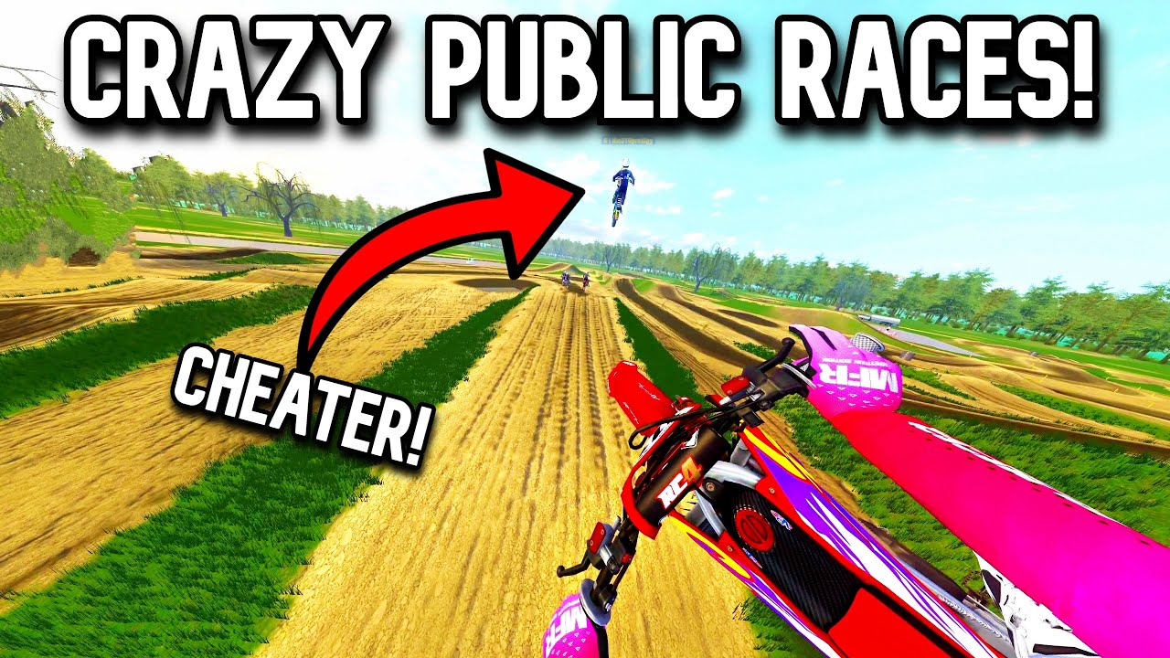TROLLING PUBLIC LOBBIES ON A NEW TRACK IN MX BIKES!