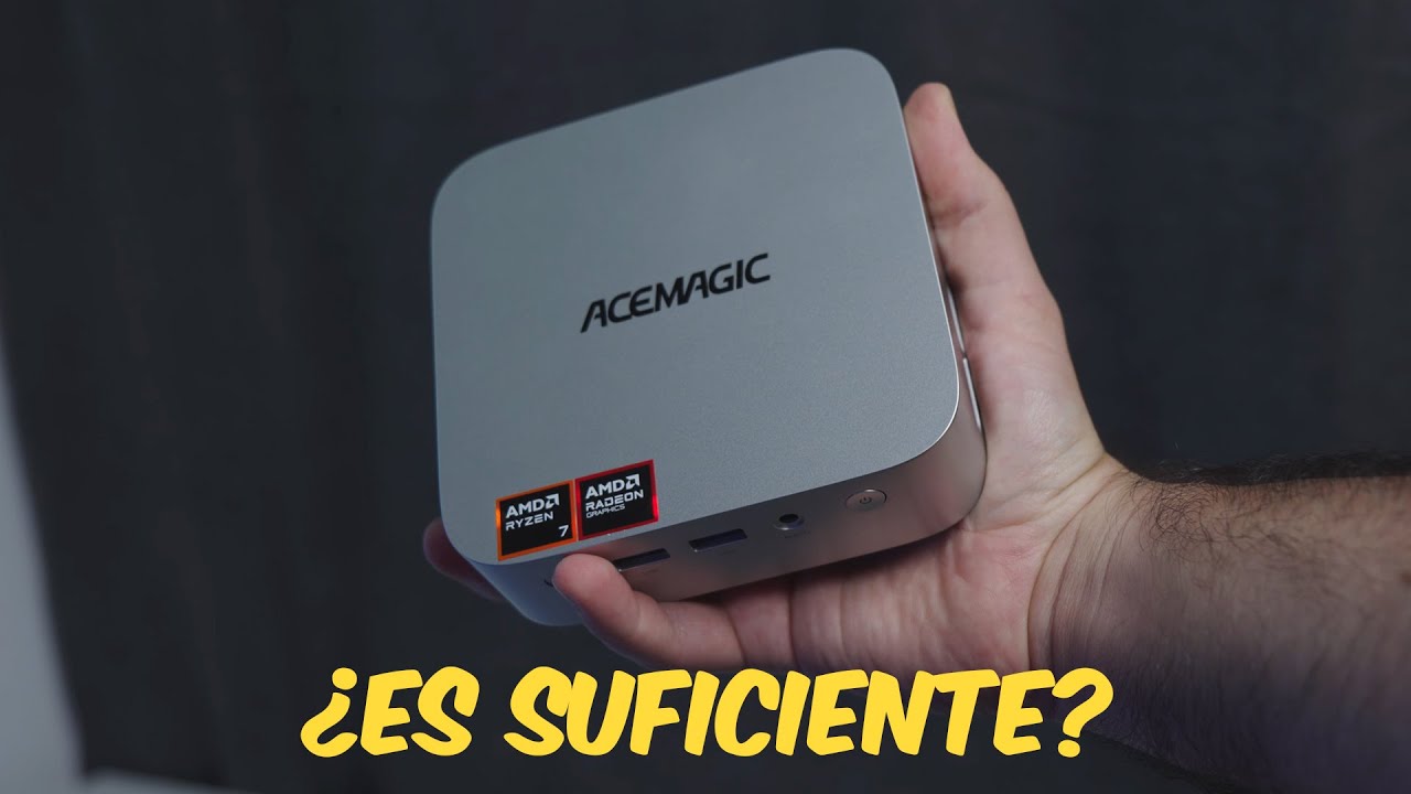 ¿Puede este Mini PC POTENTE correr juegos TRIPLE A? Acemagic Warlord W1 Ryzen 7 8745HS - Radeon 780M