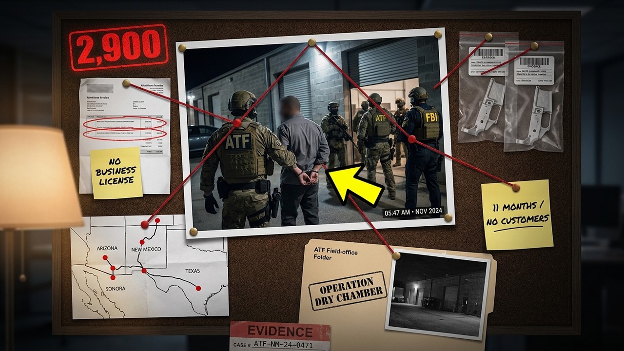 ATF & FBI Raided a Shuttered Gun Range &mdash; 2,900 Ghost Receivers Bound for a Cartel