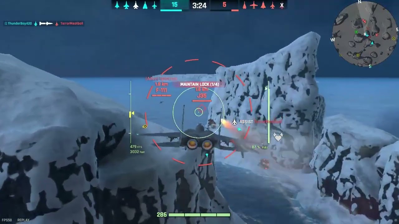 F15 Polar Noche 4 Derribos