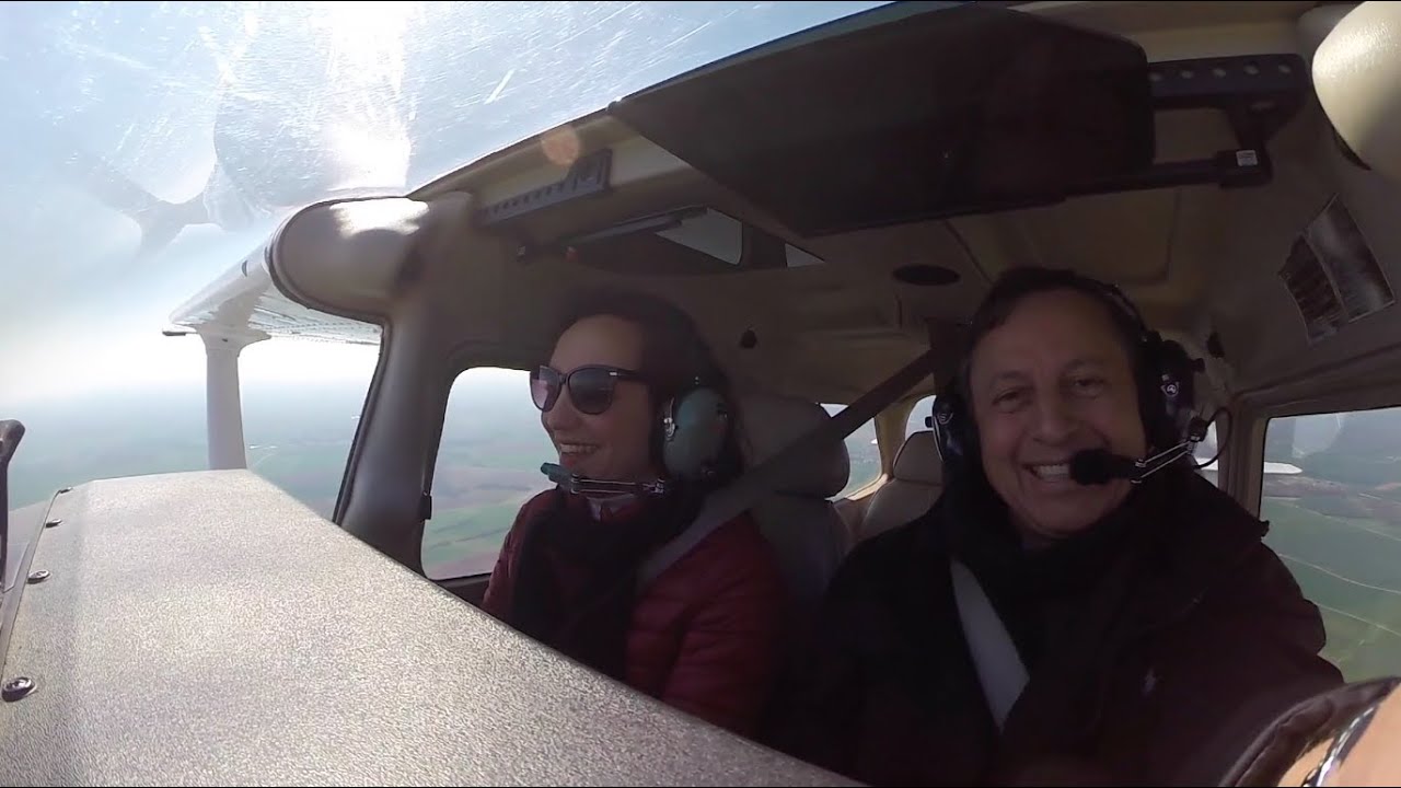 Mon vol avec l'astronaute Michel Tognini
