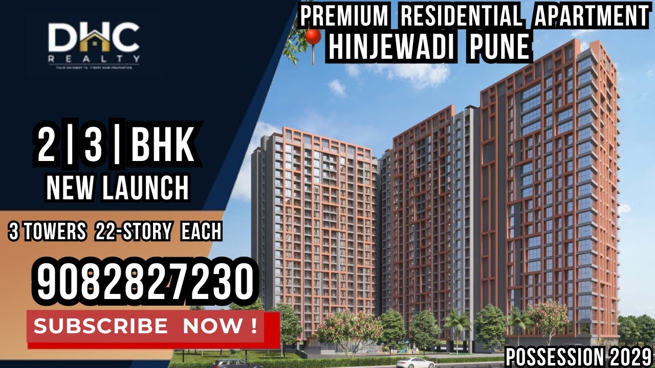 Premium 2 & 3 BHK IN Hinjewadi Pune | New Launch Projects in Pune | #punerealestate  #2bed #pune