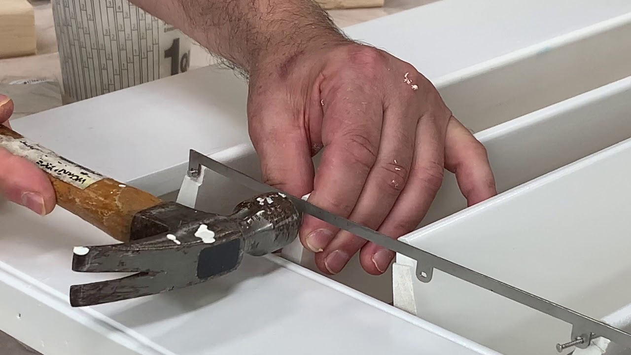 Installing Rockler Hidden Control Arm onPlantation Shutters