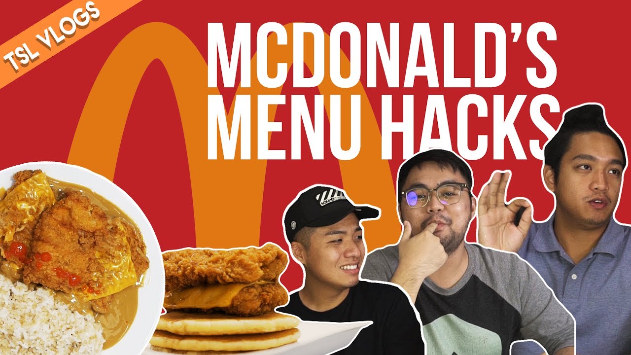 MCDONALD'S MENU HACKS | TSL Vlogs