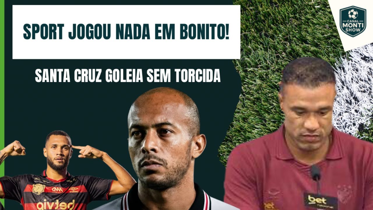 SPORT EMPATOU COM DIFICULDADE DIANTE DO MAGUARY / SANTA CRUZ GOLEIA JAGUAR