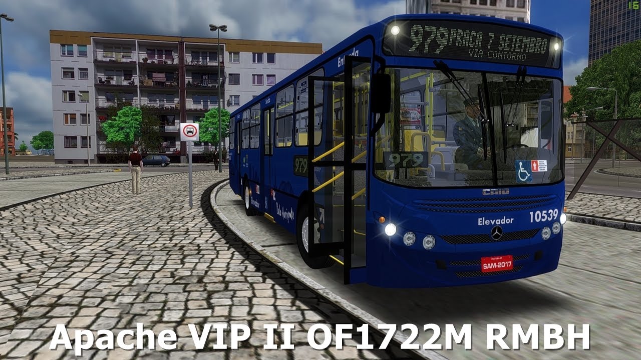 OMSI 2 - CAIO Apache VIP II OF1722M padrão RMBH +DOWNLOAD