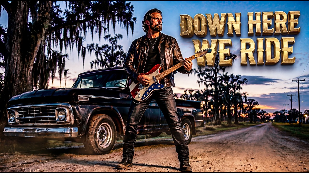 Down Here We Ride | Country Rock 2026 | New Country Rock Song | Official Music Video