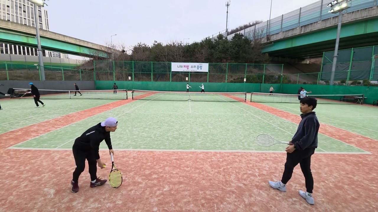 26.03.14 테니스 복식 중랑구립 3경기