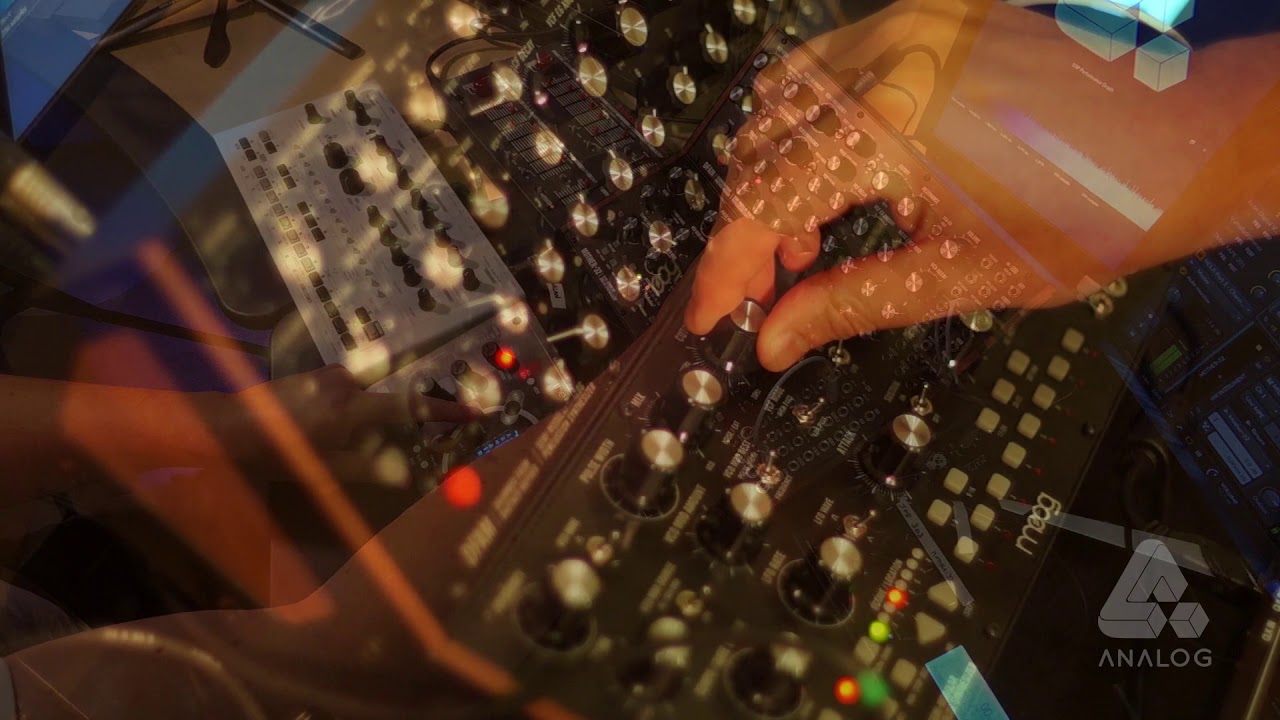 Analog - Cycles 6 - Live Synth Performance with Moog Mother-32, NDLR, Olafur Arnalds Felt Piano