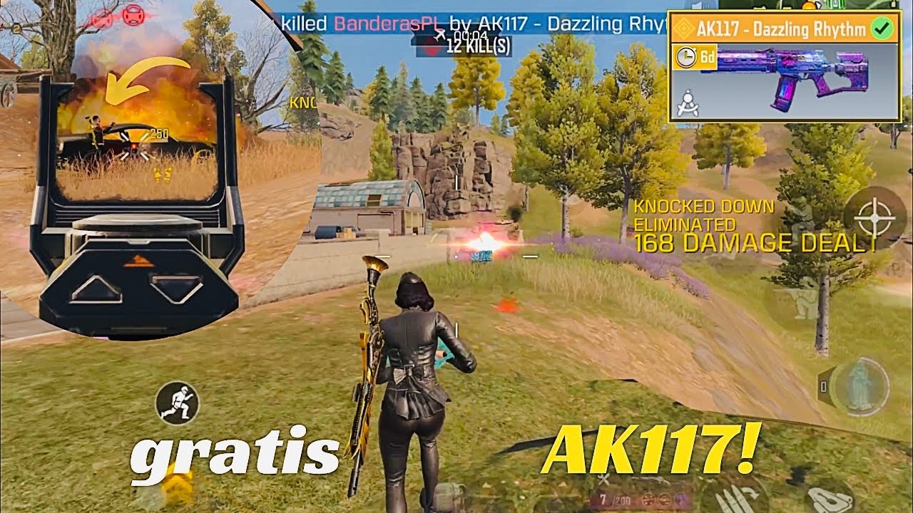 This Free Ak117 Is FRENETIC In Battle Royale! - Solo vs Squads