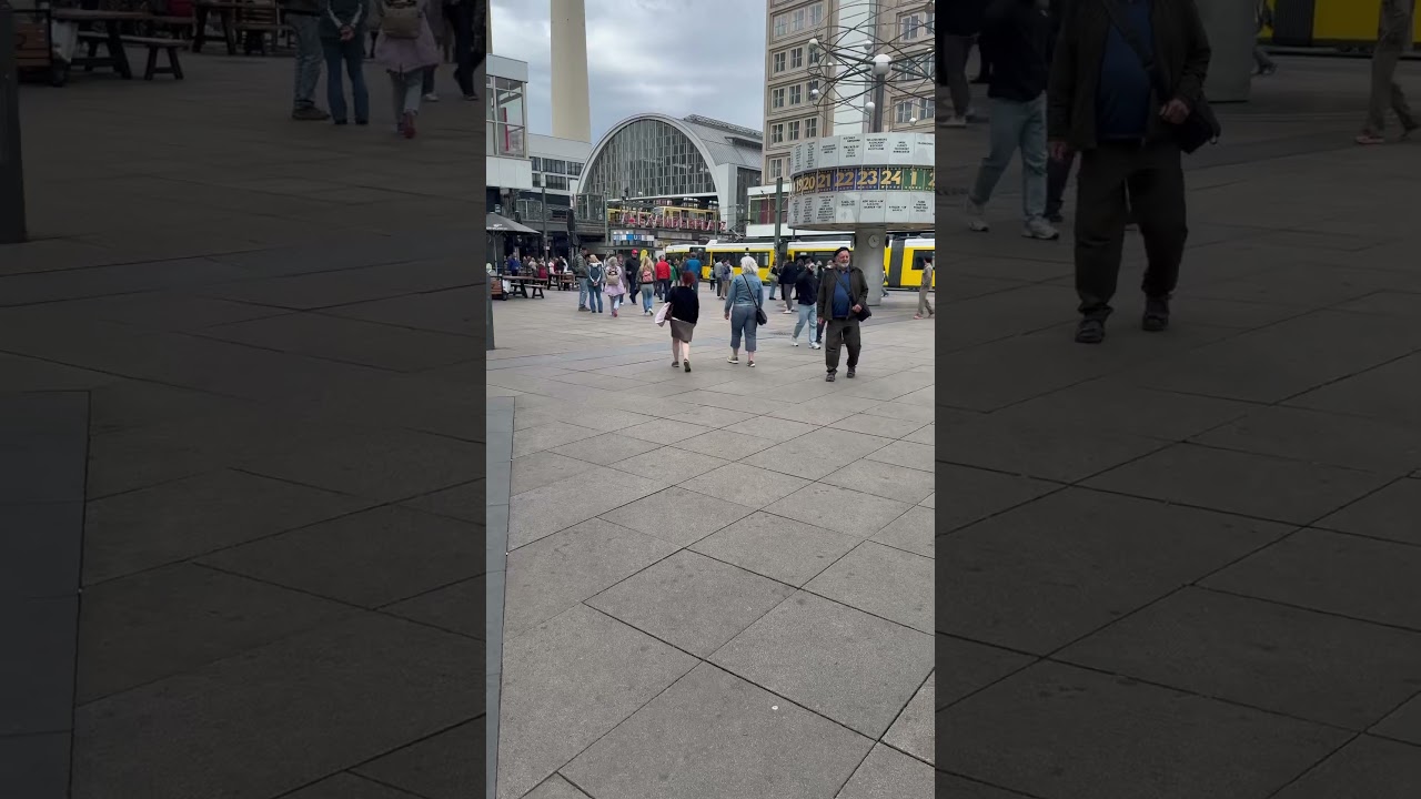 Alexanderplatz Berlin: The Beating Heart of the City in 20 Seconds!