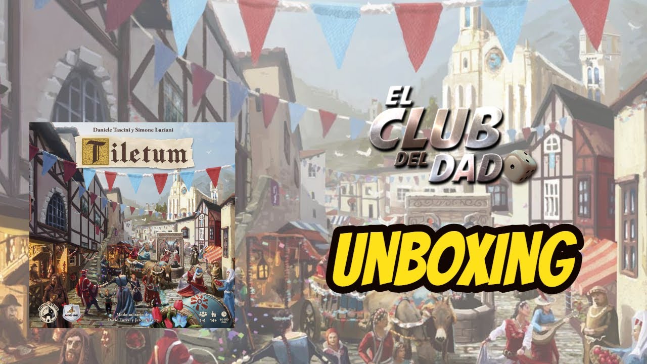 Tiletum - Unboxing - El club del dado