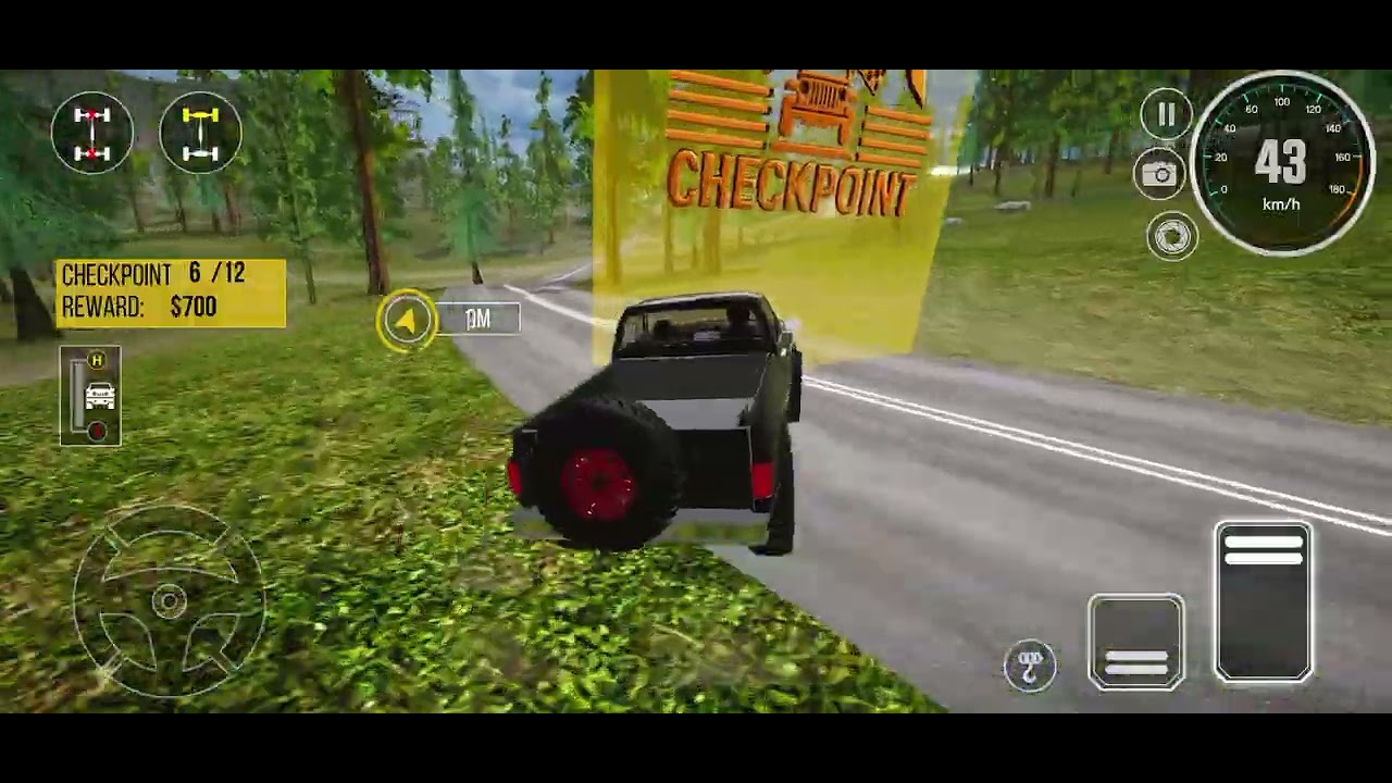 Drive a car and paragliding #games #gameplay#gaming#