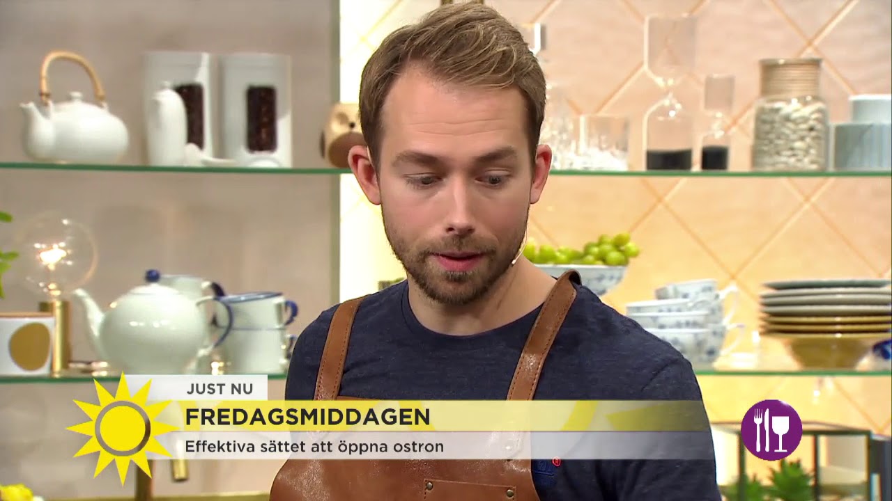 S&aring; &ouml;ppnar du ett ostron - Nyhetsmorgon (TV4)