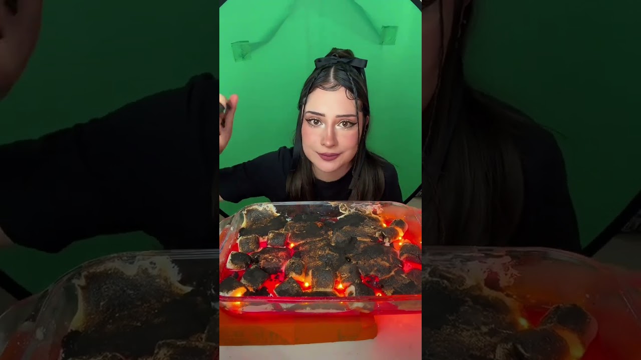 As&iacute; hice la lava comestible 💕 #asmr #mukbang #ia #asmria