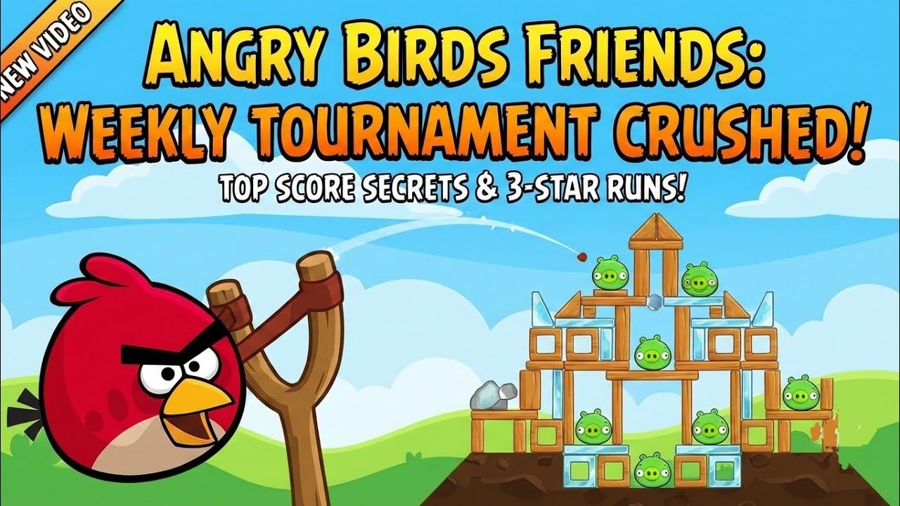 3-Starring EVERY Level in Angry Birds Friends! ⭐⭐⭐