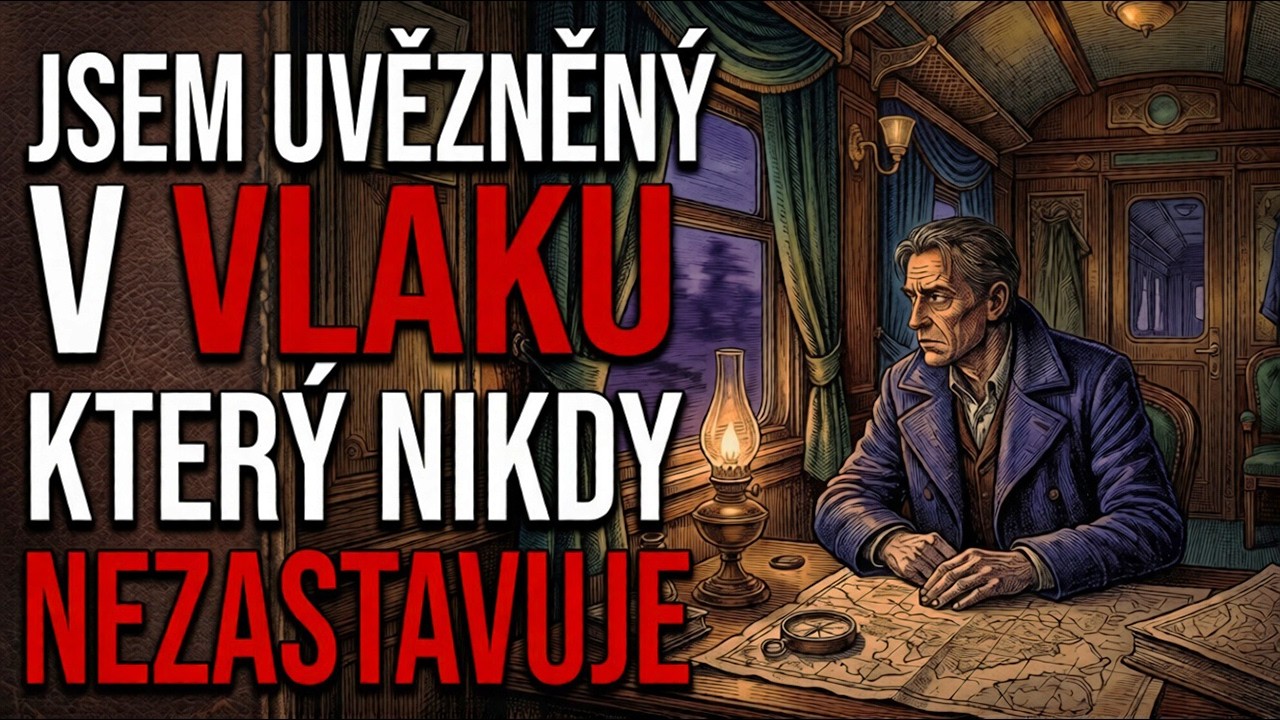 JSEM UVĚZNĚN VE VLAKU, KTERÝ NIKDE NAZASTAVUJE | CREEPYPASTA [CZ]