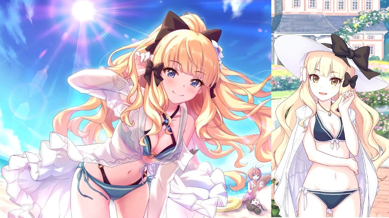 「プリンセスコネクト！Re:Dive」サレン（サマー水着）佐々木咲恋 全4話 Saren swimsuit story（#堀江由衣 Yui Horie）プリコネR　公主連結　프린세스 커넥트