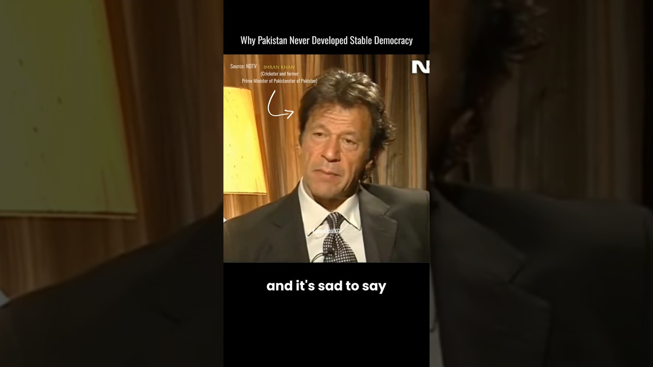 Почему демократия прижилась в Индии, но не в Пакистане | Имран Хан
