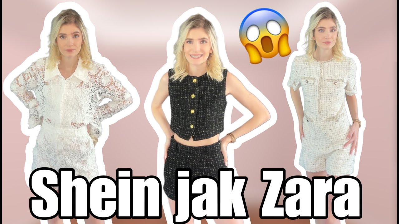 Shein vs Zara &ndash; Te Ubrania Są IDENTYCZNE! 😮 Try On Haul