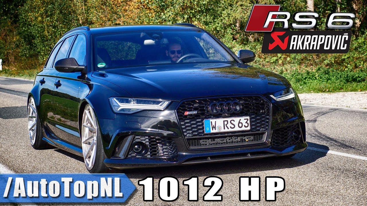 AUDI RS6 AKRAPOVIC 1012HP KLASEN MOTORS | CRAZY! Exhaust SOUND & ONBOARD by AutoTopNL