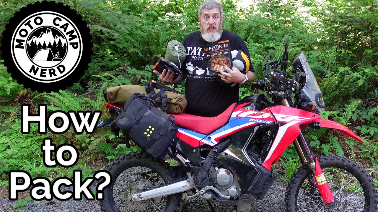 How To Pack Motocamping Gear on Your Motorcycle