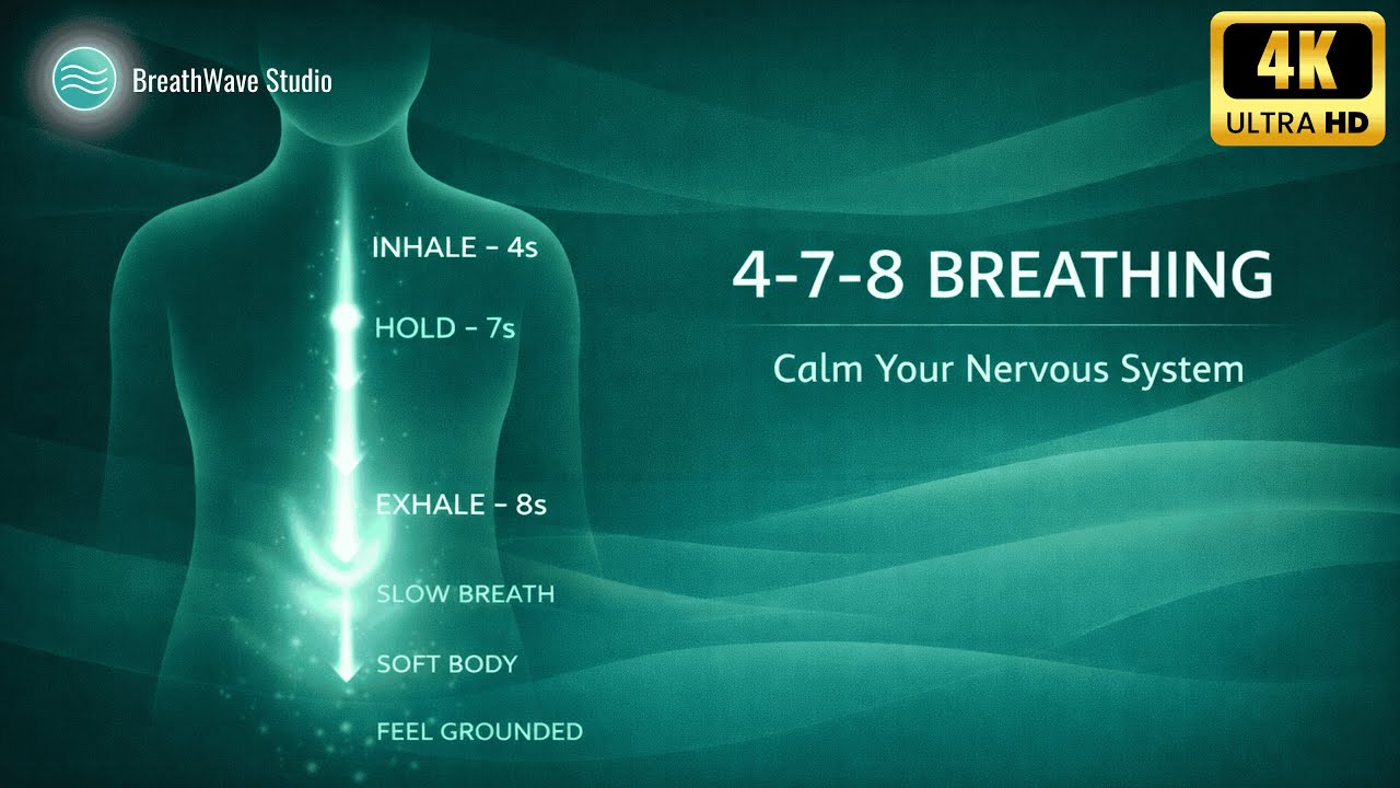 4-7-8 Breathing Technique | Calm Your Body & Mind