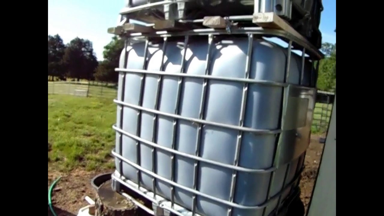 DIY Water Tower - Amazing Pressure!!