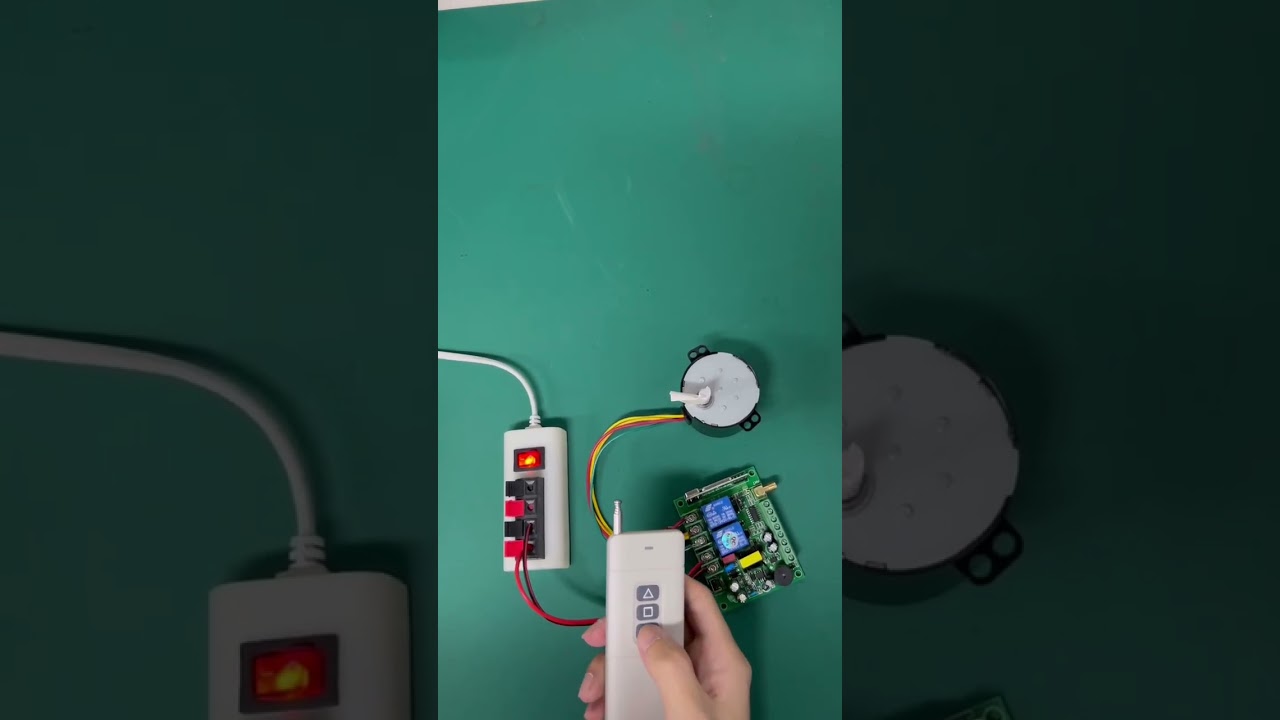 Funk-Fernbedienungsschalter mit EndschalterAC Motor Aufzug ac 220v Funkfernsteurung 434MHz