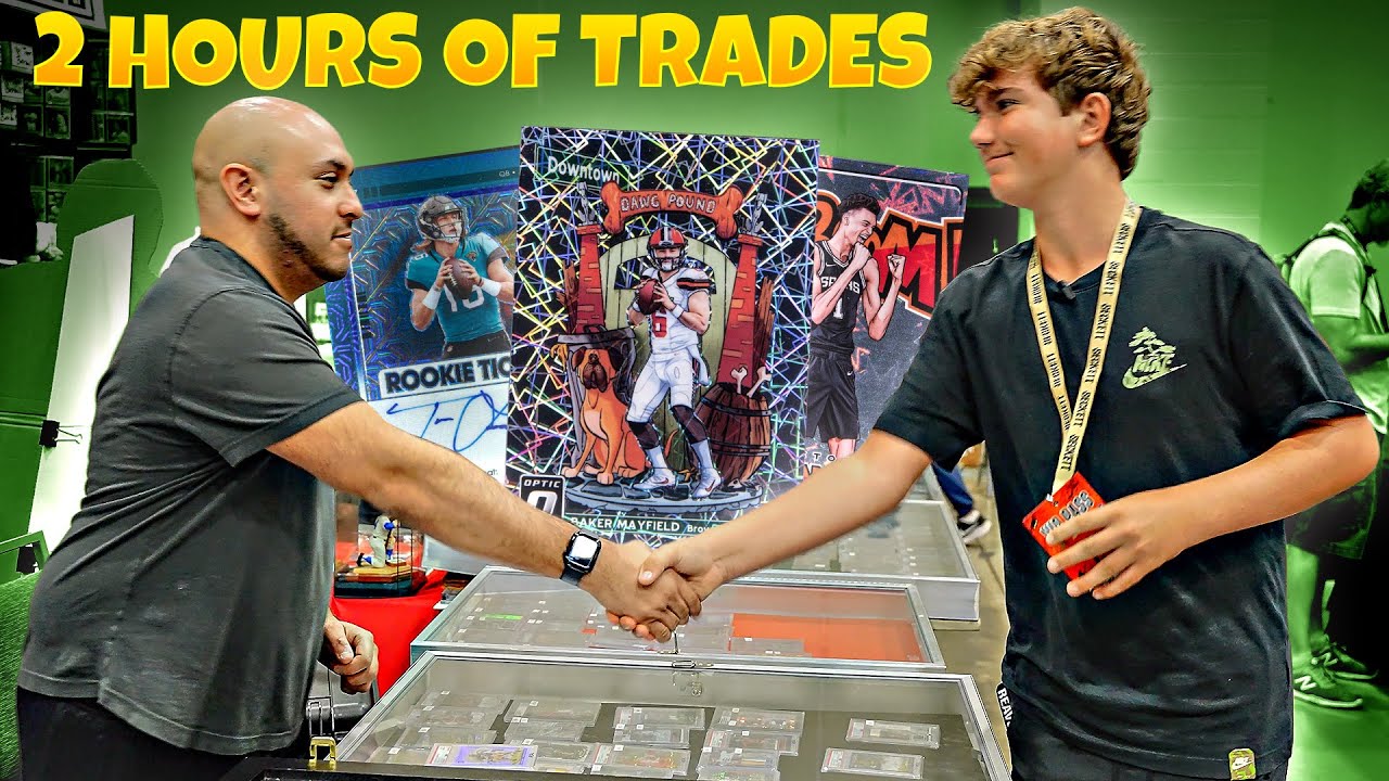 2 Hours of Negotiating BIG Card Trades Compilation 🤝 🔥