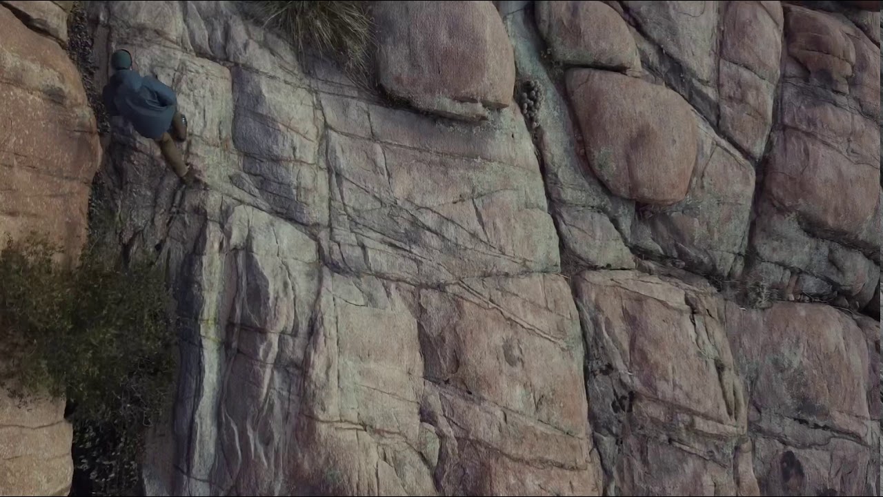 Granite Dells High Rappel Wall